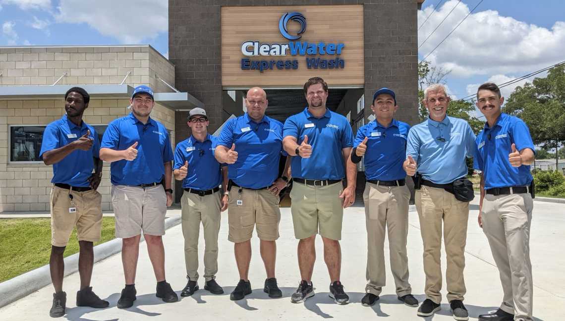 Clearwater Express Wash Team, Texas, USA