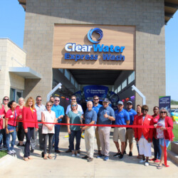 ClearWater Express Wash Cleburne TX - Ribbon Cutting - Cleburne Chamber of Commerce ClearWater Express Wash Cleburne TX - Ribbon Cutting